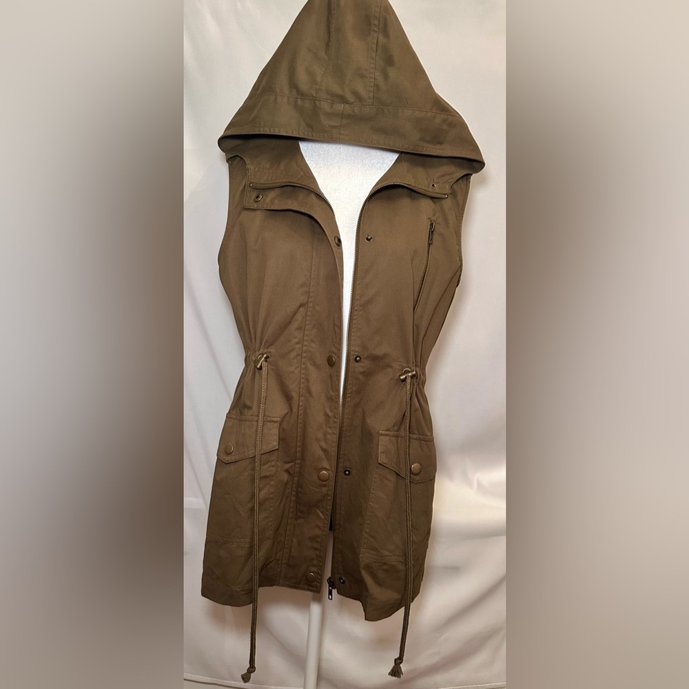 ✨BOUTIQUE Zenana Olive Green Utility Vest